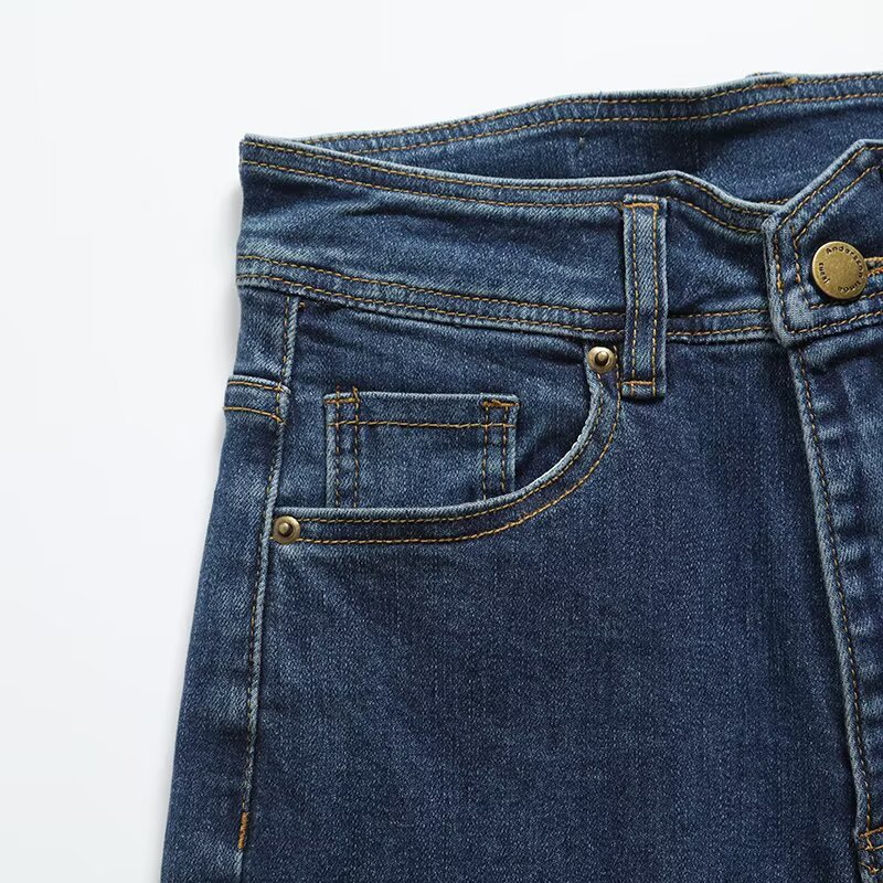 Casual slim fit denim shorts - Image 3