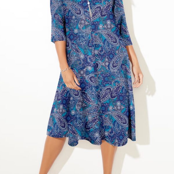 Three Quarter Sleeve Dress